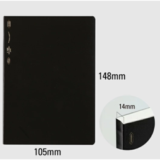 [Stalogy] 365 Days Notebook Grid, A6 Black