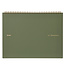 7180 Mnemosyne×kleid A4W notebook Olive Drab