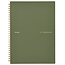 7194 MNEMOSYNE X KLEID B5 NOTEBOOK Olive Drab