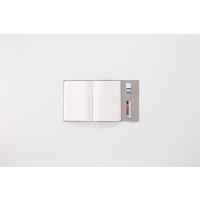 Notebook cover for A5 size Gray