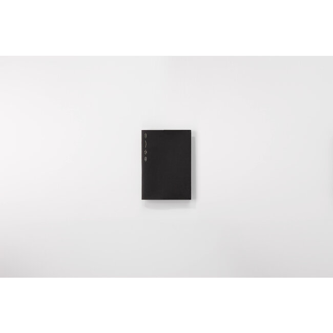 Notebook cover for A5 size Black
