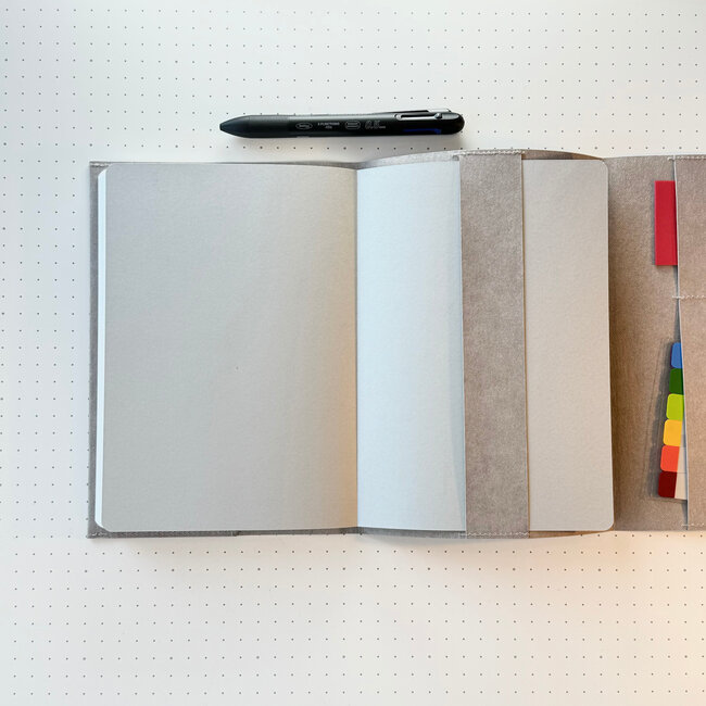 Notebook Cover Gray, 365 Days Notebook Plain Set