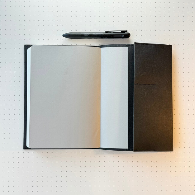 Notebook Cover Black, 365 Days Notebook Plain Set