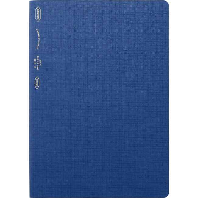1/2 Year Notebook Grid A5 Lake Blue