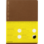STALOGY 1/2 Year Notebook Grid A5 Cacao Brown