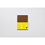 1/2 Year Notebook Grid A5 Cacao Brown