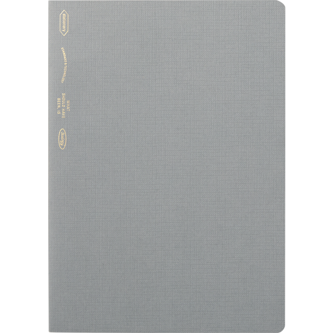 365 Days Notebook Grid A5 Cloud Gray