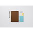 365 Days Notebook Grid A5 Cacao Brown