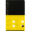1/2 Year Notebook, gridded, A6 slim, black