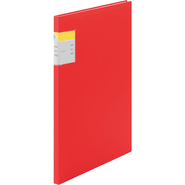 Write while filed! Kakiko 20 Pockets Red