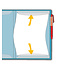 Write while filed! Kakiko 20 Pockets Red