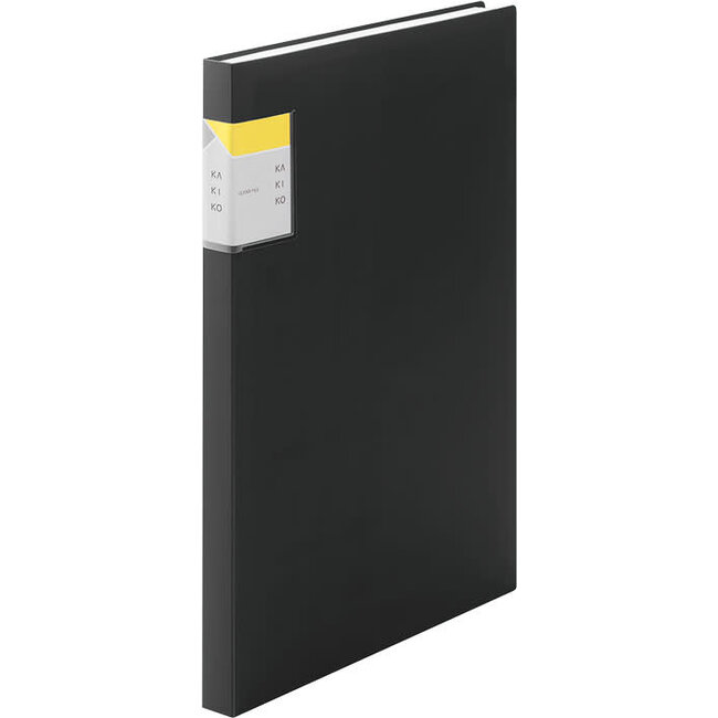 Write while filed! Kakiko 40 Pockets Black