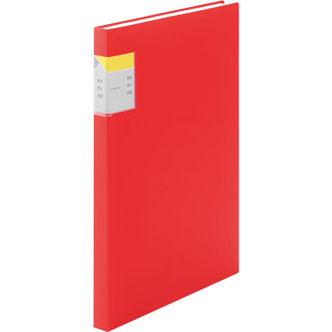 Write while filed! Kakiko 40 Pockets Red