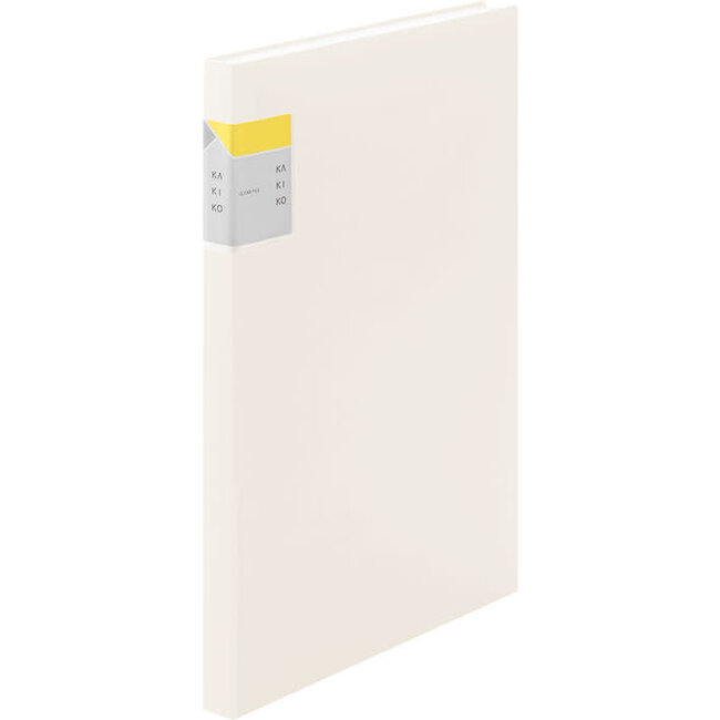 Write while filed! Kakiko 40 Pockets White