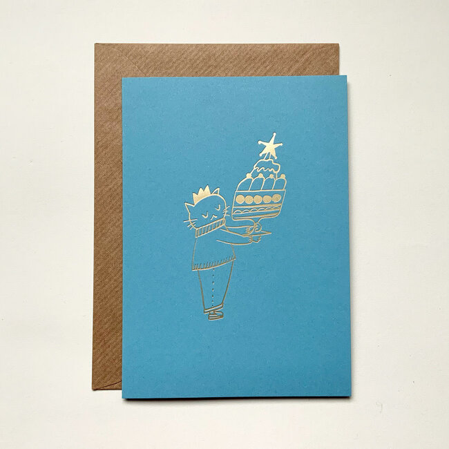 Card: Trifle blue/ Takako Copeland