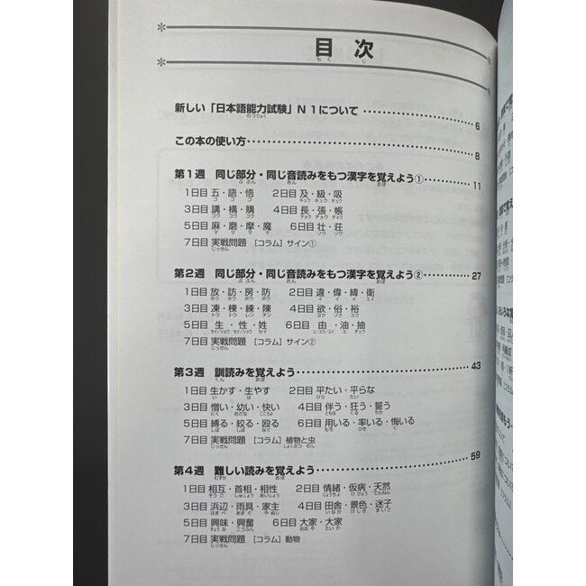 *Nihongo Somatome N1 Kanji