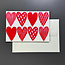 Card: Heart Pattern/ Takako Copeland