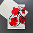 Bicycle - Red/ Greeting Card