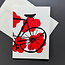 Bicycle - Red/ Greeting Card