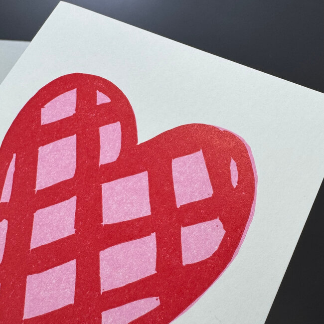 Card: Heart/ Takako Copeland