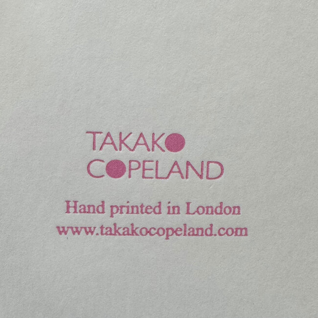 Card: Heart/ Takako Copeland