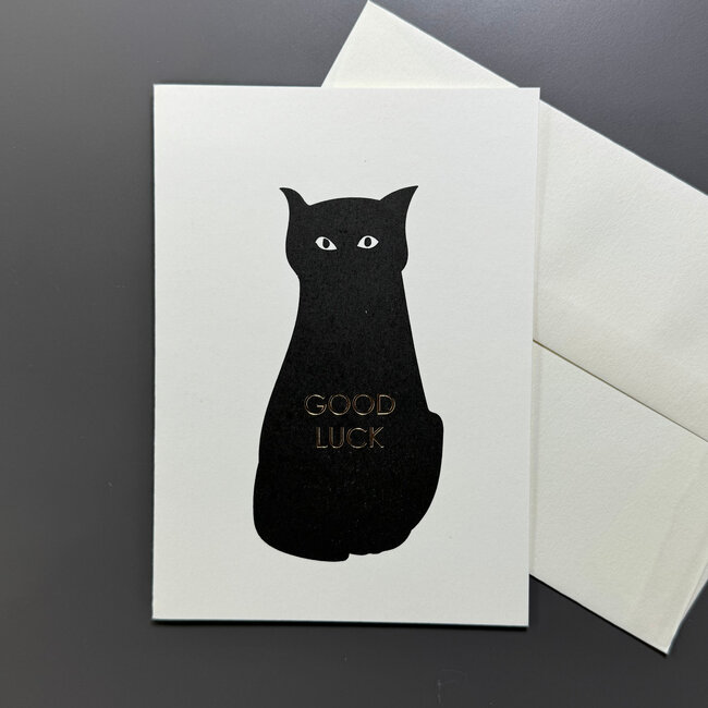 Card: Lucky Black Cat/ Takako Copeland
