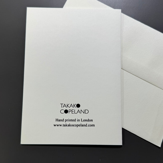 Card: Lucky Black Cat/ Takako Copeland