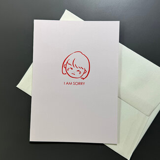 TAKAKO COPELAND I Am Sorry / Greeting Card