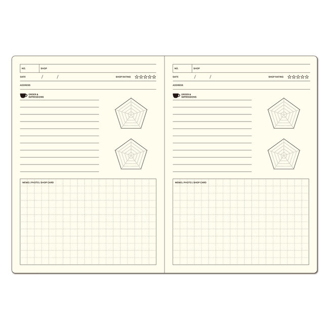 Laconic B6 Style Notebook Cafe