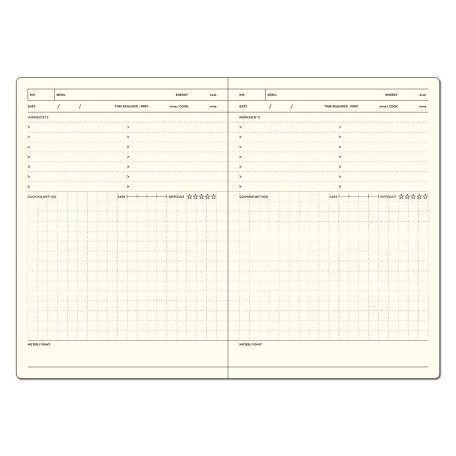 Laconic B6 Style Notebook Cooking