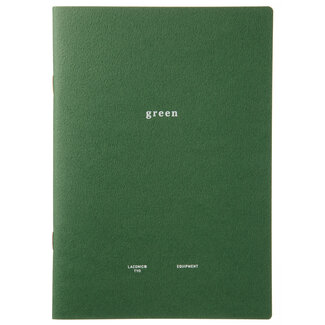 LACONIC Laconic B6 Style Notebook Green