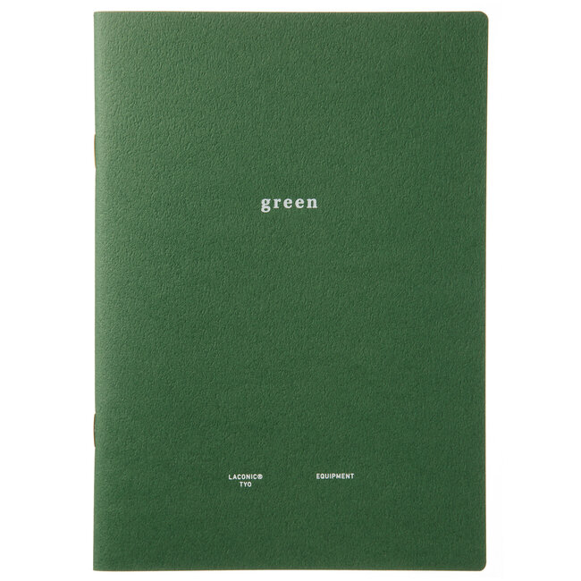 Laconic B6 Style Notebook Green