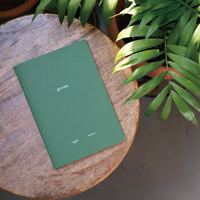 Laconic B6 Style Notebook Green