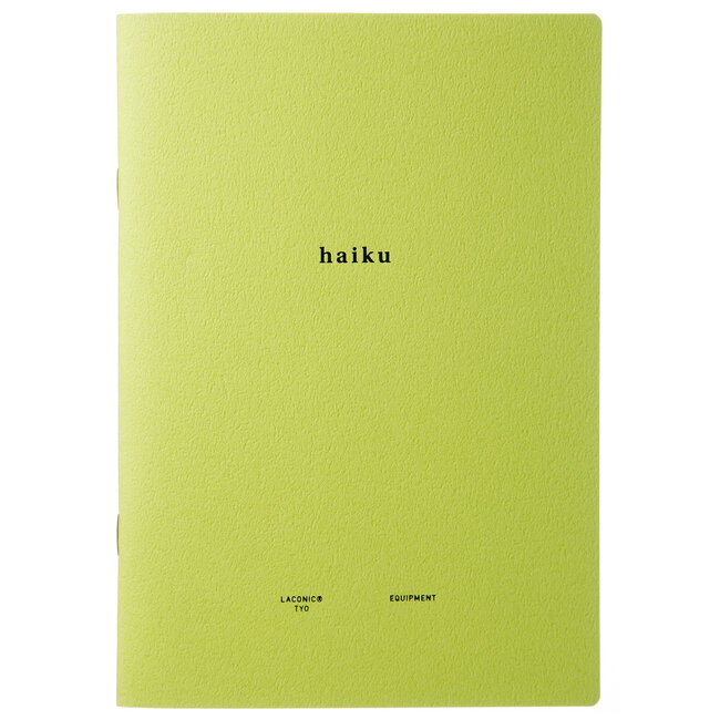 Laconic B6 Style Notebook Haiku