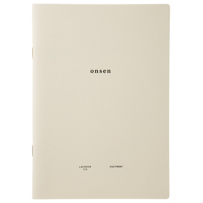 Laconic B6 Style Notebook Onsen