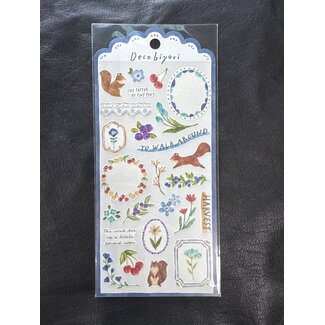 Decobiyori Sticker – Blue
