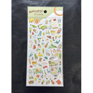 Whoopee Sticker – Yellow-Green