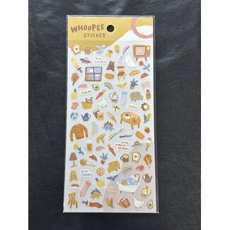 Whoopee Sticker – Brown