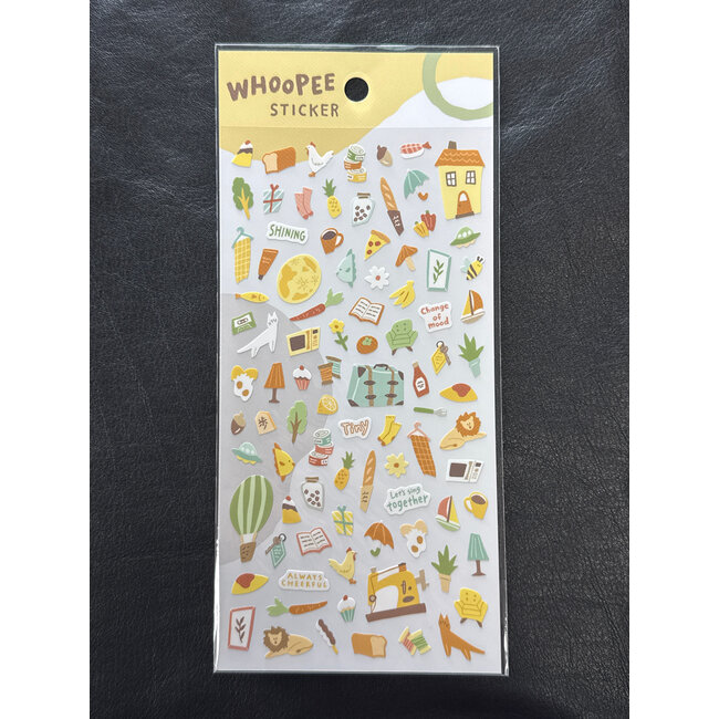 Whoopee Sticker – Yellow