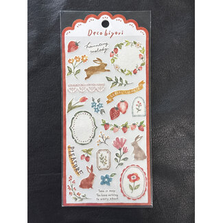 Decobiyori Sticker – Red
