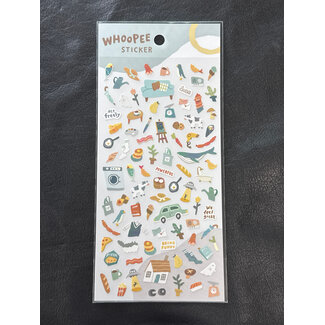 Whoopee Sticker – Light Blue