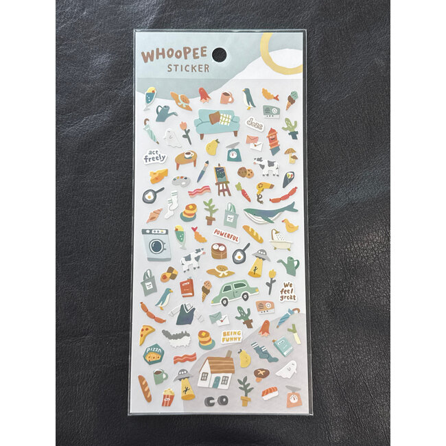 Whoopee Sticker – Light Blue