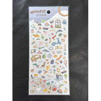 Whoopee Sticker – Blue