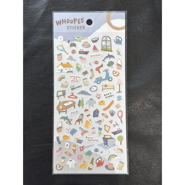 Whoopee Sticker – Blue
