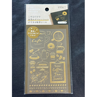 Designphil Inc. Transfer Sticker Foil 2614 Coffee