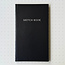 Field  Notebook/ Sokuryo Yacho Sketch Book Charcoal Black