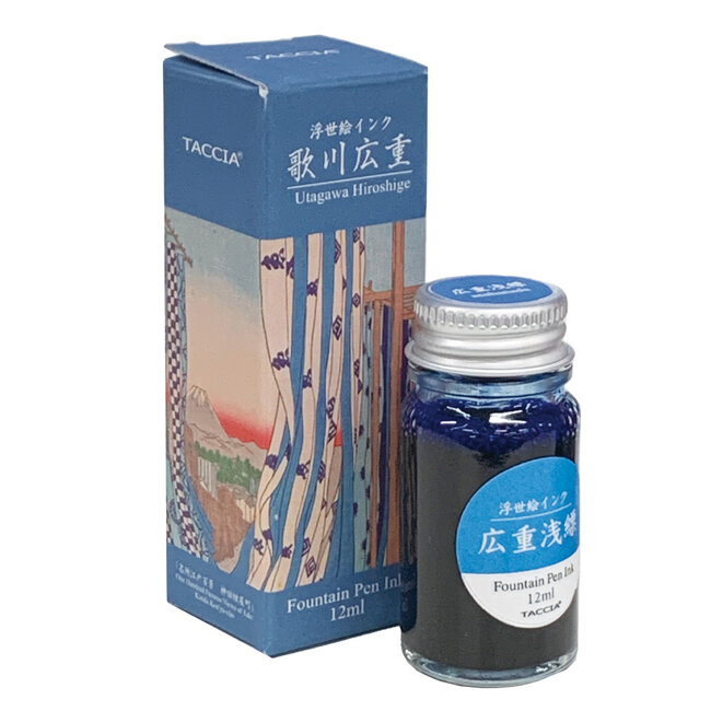 TACCIA UKIYOE INK HIROSHIGE MINI BOTTLE SET OF 4