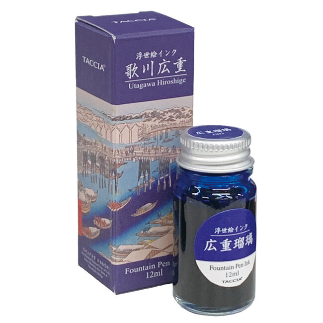 TACCIA UKIYOE INK HIROSHIGE MINI BOTTLE SET OF 4