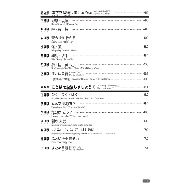 Nihongo Somatome N4 Kanji, Kotoba [Revised Edition][Audio Download]