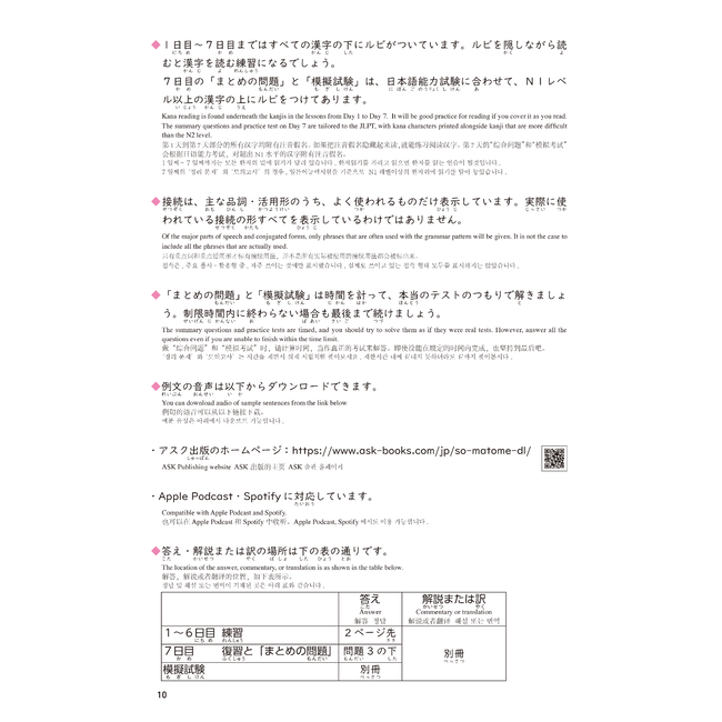 Nihongo Somatome N2 Bunpo [Revised Edition][Audio Download]